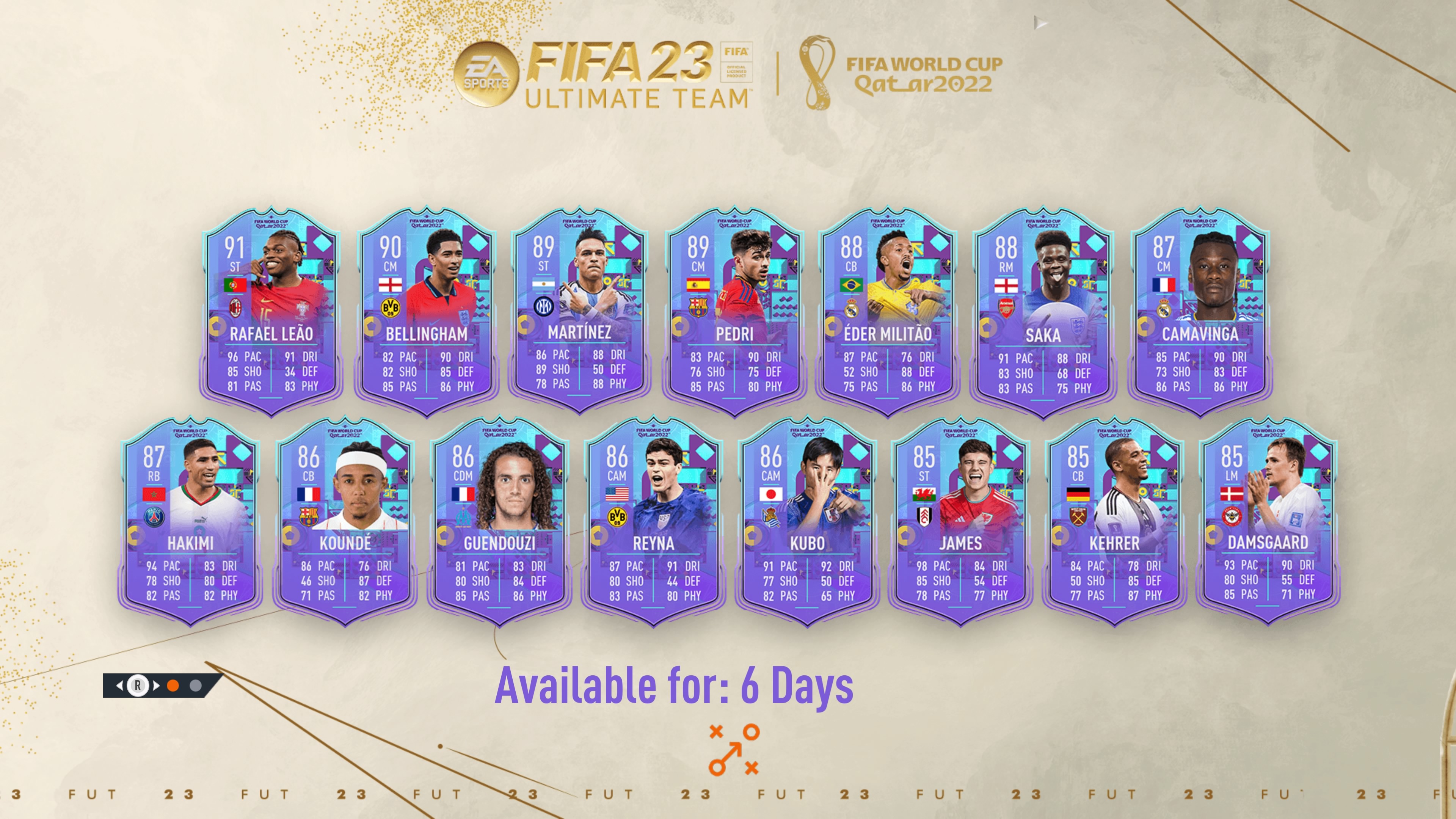 FIFA 23 World Cup Stars: All Players