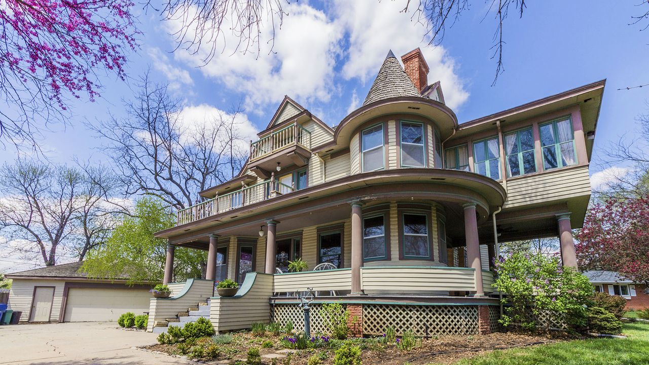 A Victorian house for sale in Nebraska.