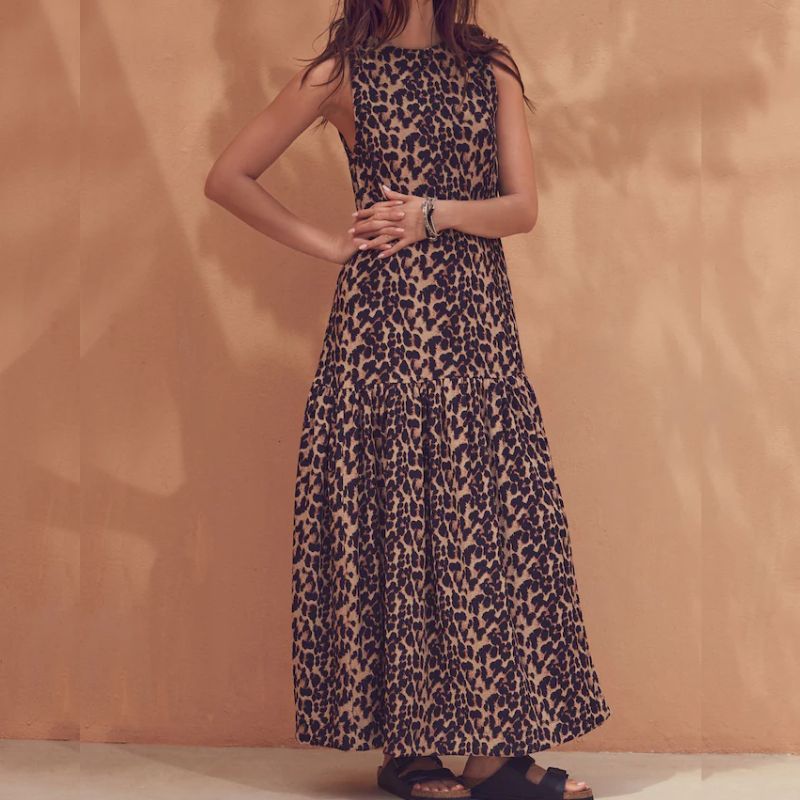 leopard dress