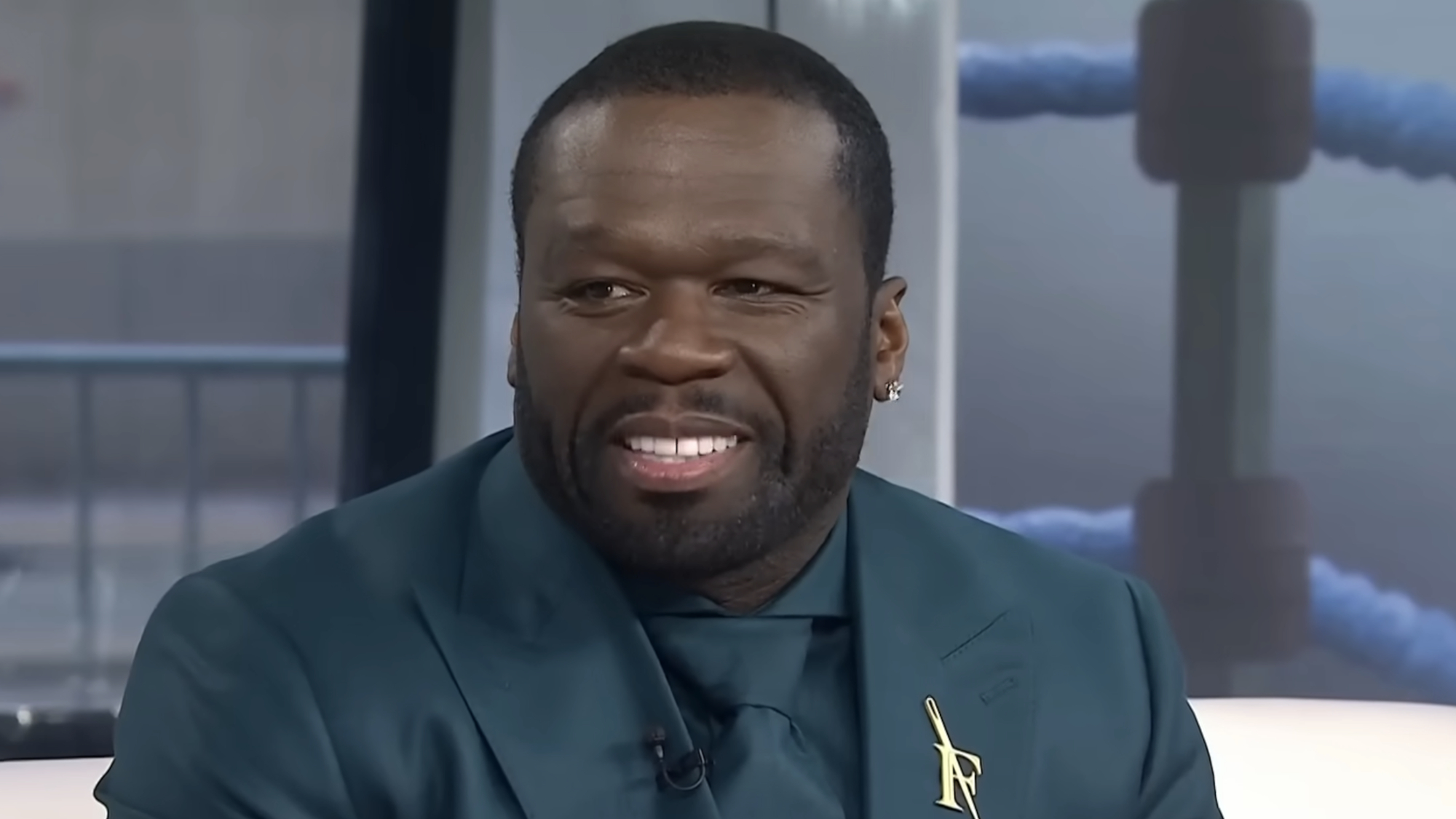 Curtis "50 Cent" Jackson speaks on The Today Show.