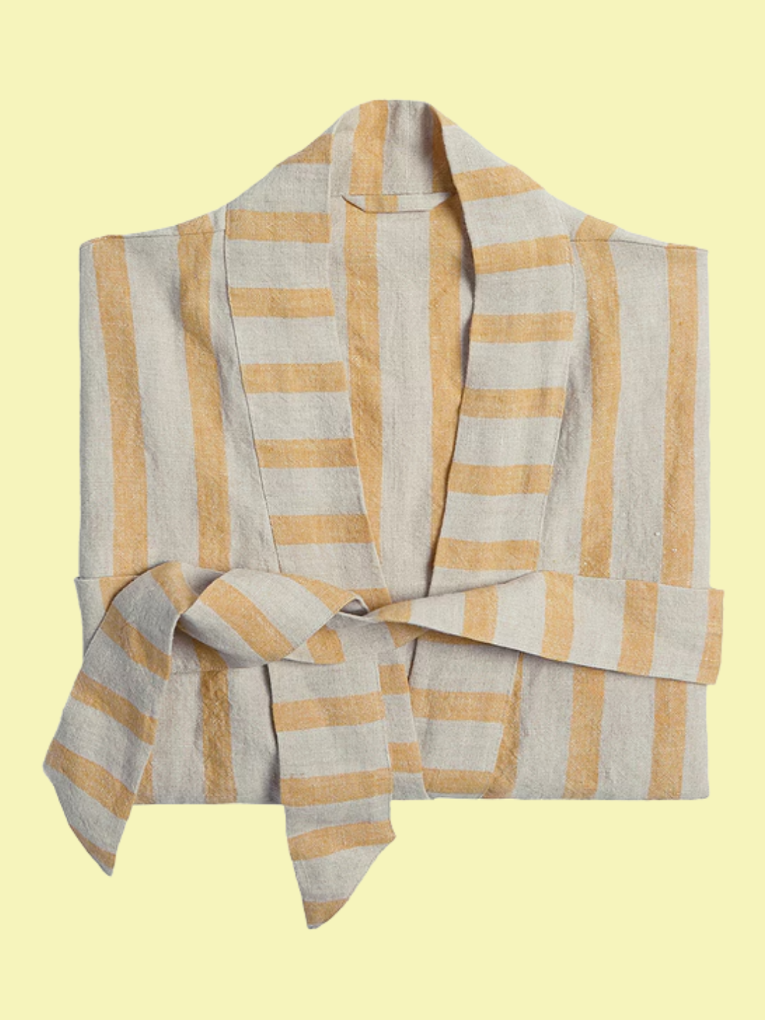 A striped linen robe from Parachute