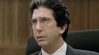 David Schwimmer as Robert Kardashian on The People v. O.J. Simpson: American Crime Story.