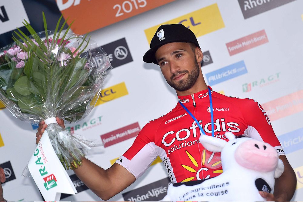 Duaphine stage 4 winner Nacer Bouhanni.