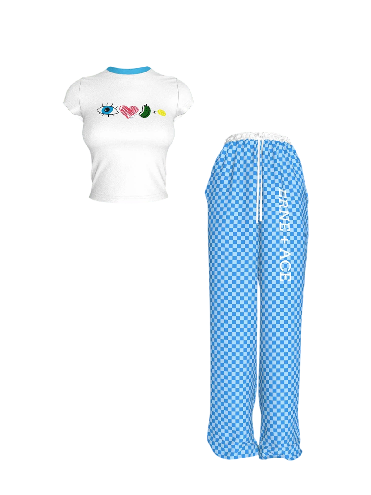 Erne + Ace, 3-Piece Holiday PJ Set