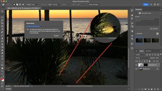 Removing objects with AI in Adobe Photoshop