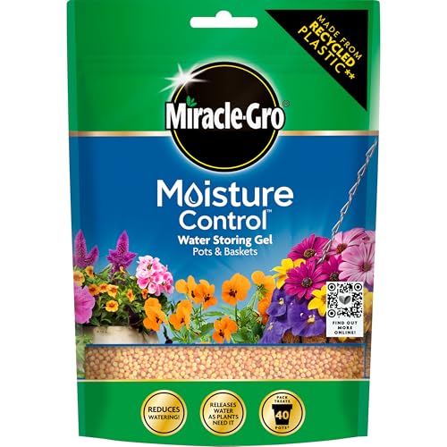 Miracle-Gro Moisture Control Water Storing Gel for Pots &amp;amp; Baskets, 200g