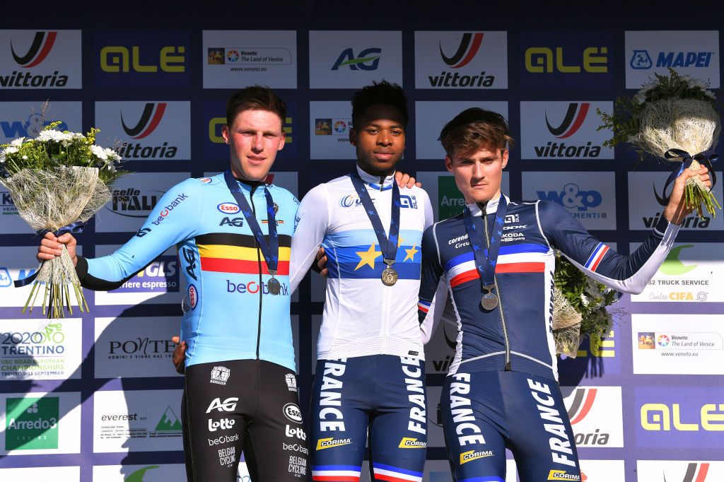 The podium: Kelich, Crispin and Benoist