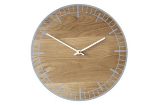 S2 Grey Wall Clock by Psalt Design