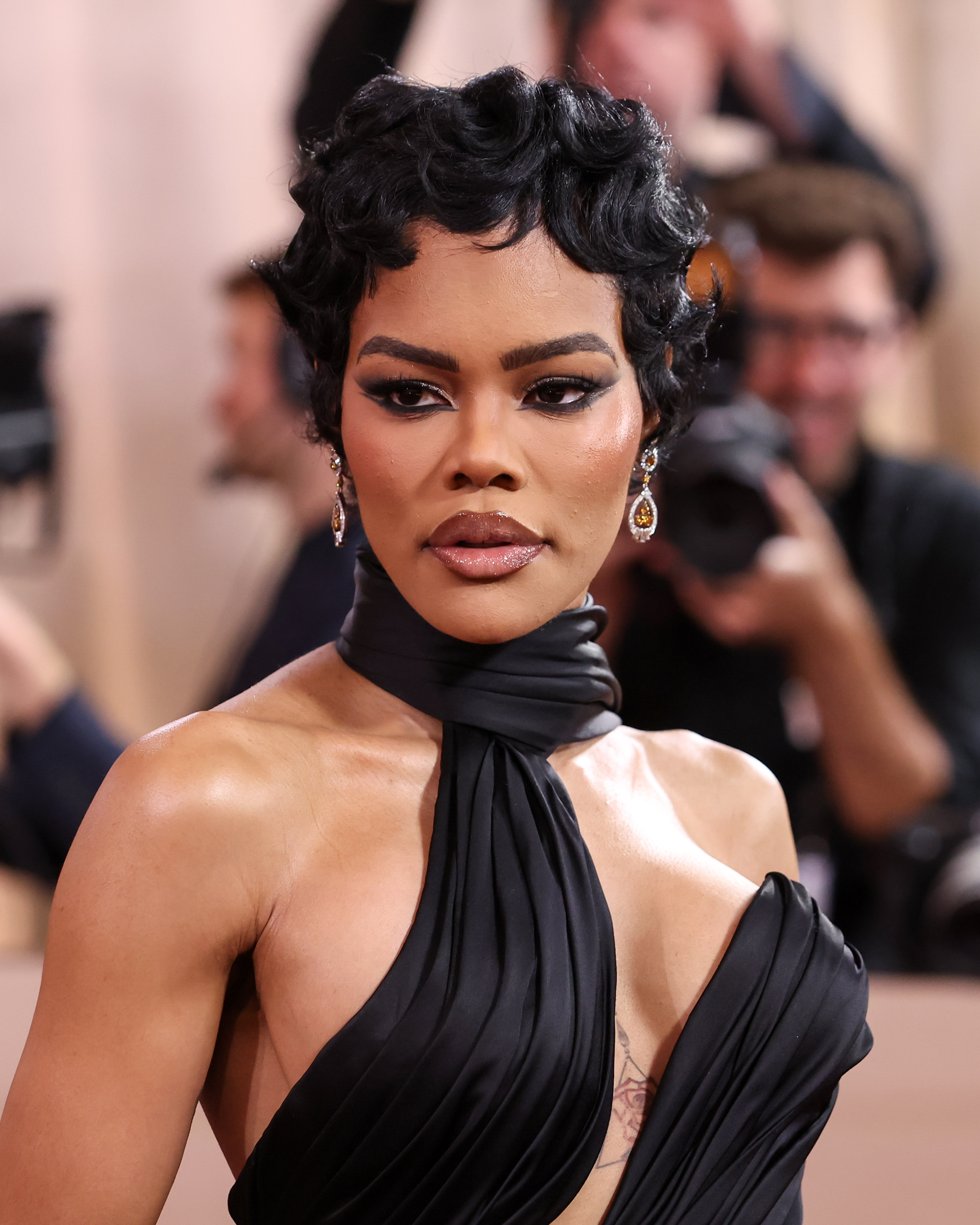 Teyana Taylor at the 83rd Annual Golden Globes held at The Beverly Hilton on January 11, 2026 in Beverly Hills, California.
