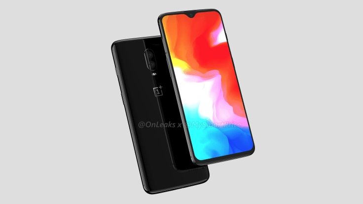 The screen is likely to be slightly bigger than on the OnePlus 6. Credit: MySmartPrice/OnLeaks