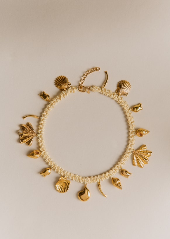 Horacio Necklace - Twine Gold - Textile - S&amp;eacute;zane
