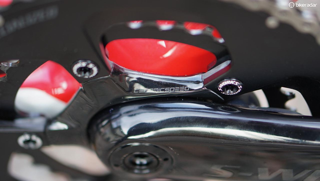 CeramicSpeed bearings are used with the Power cranks