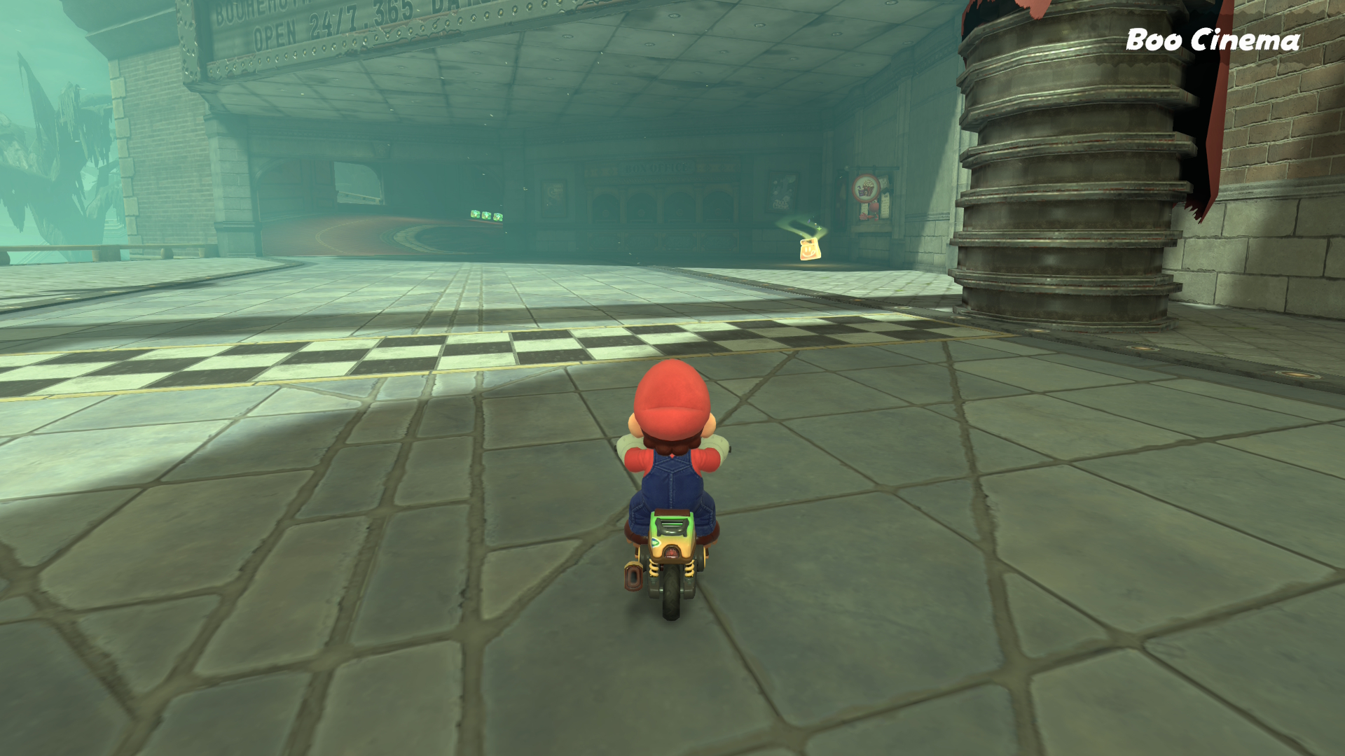 Mario Kart World Popcorn location in free roam