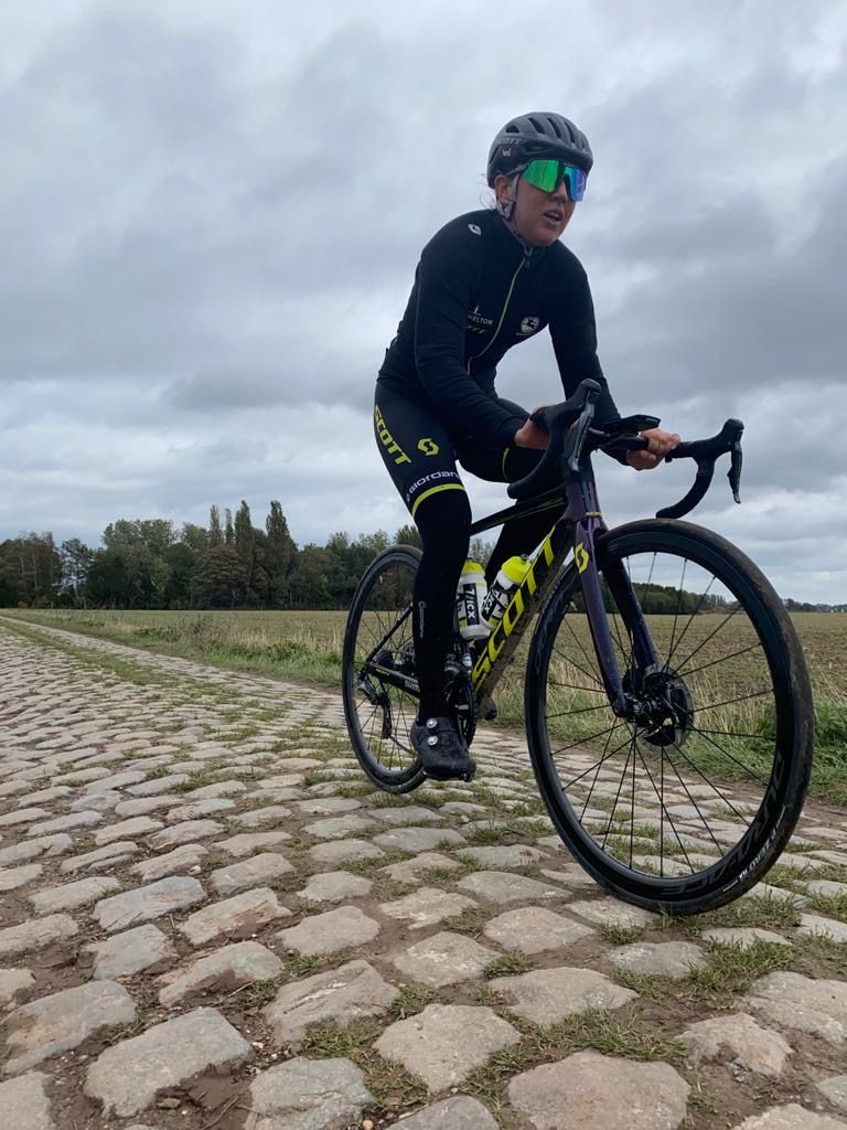 Mitchelton-Scott riders Sarah Roy, Grace Brown and Jess Allen preview the 2020 Paris-Roubaix route