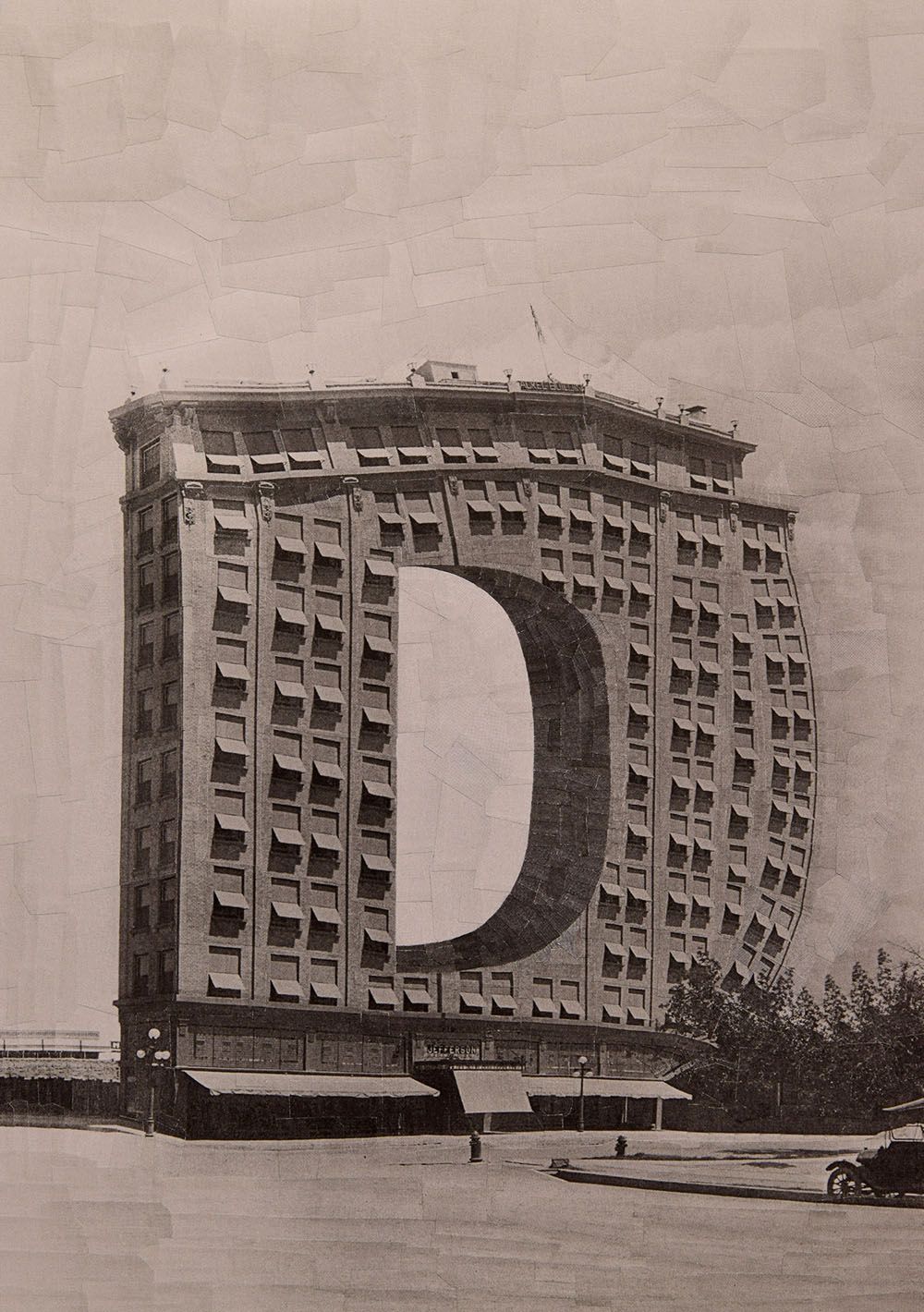 These images would look amazing on display inside regular shaped buildings