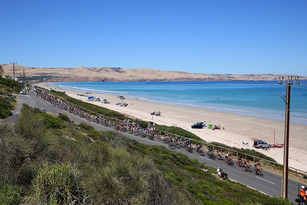 The stunning views across the beach