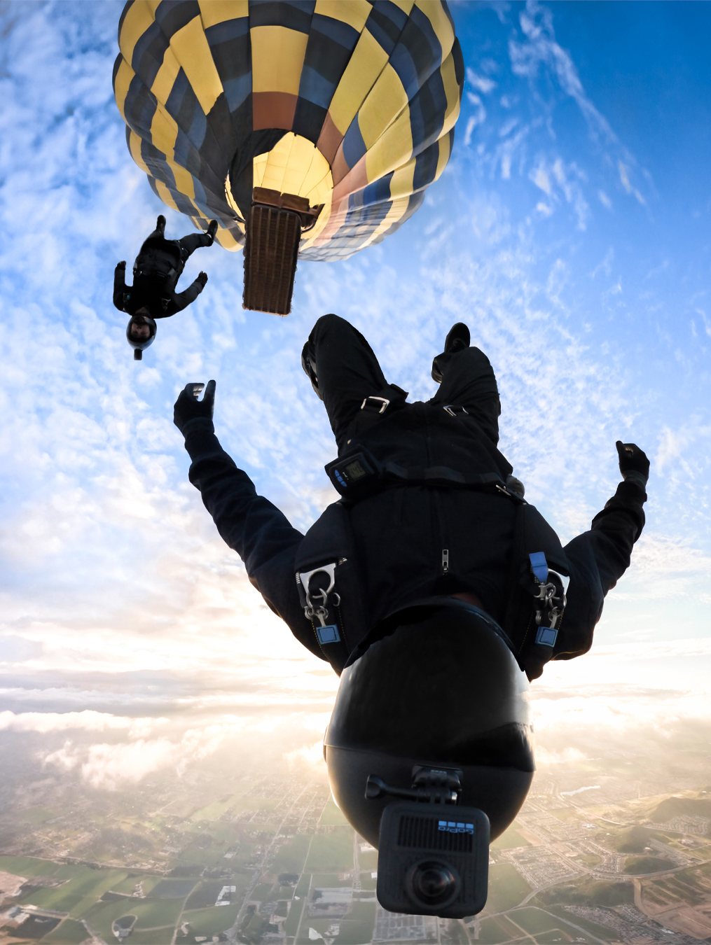 GoPro Max 2 parachute drop