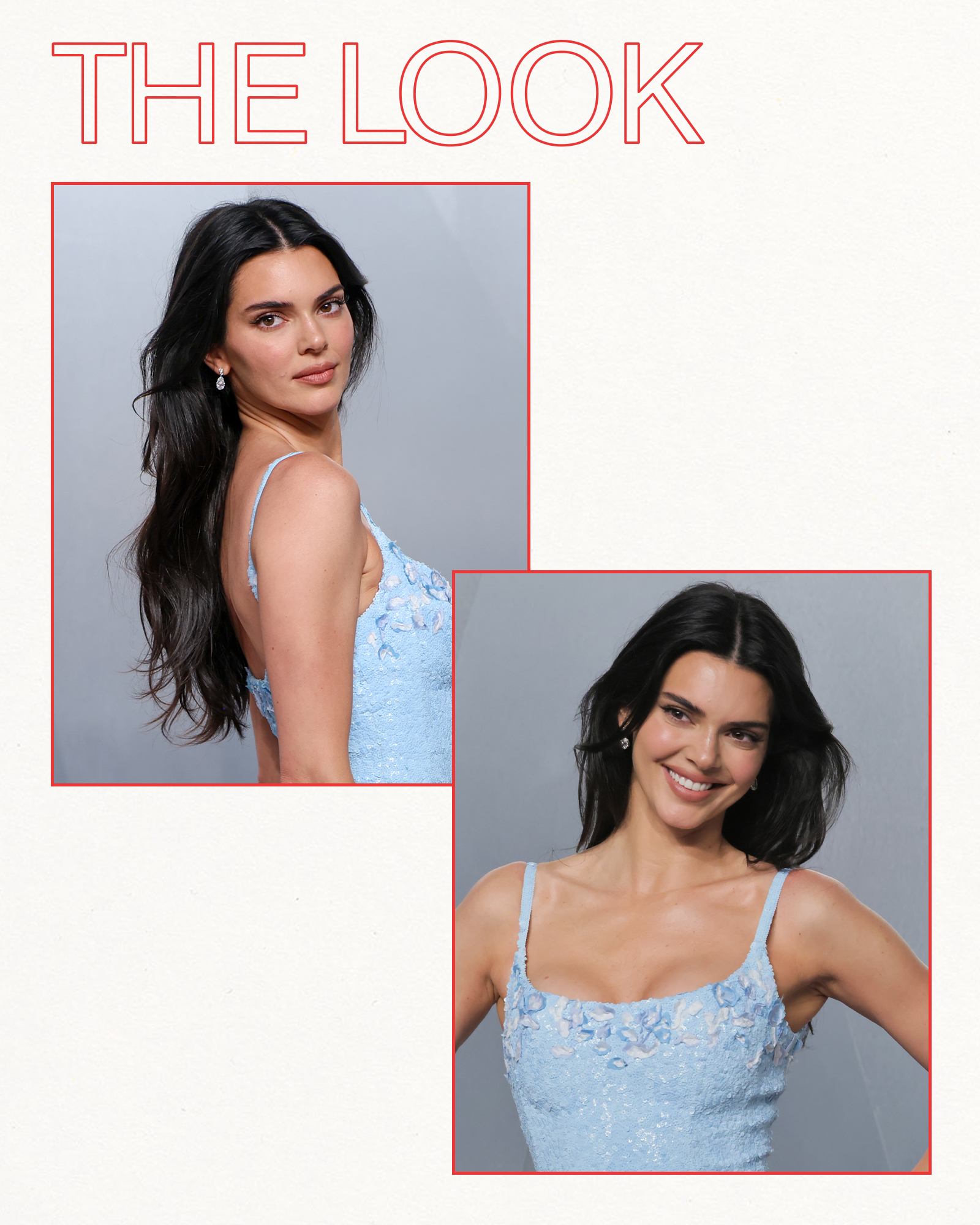Kendall Jenner on the Oscars after-party red carpet
