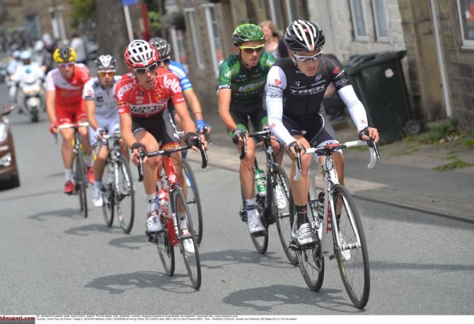 Matthew Busche (Trek) in the breakaway