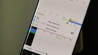 Business Calendar 2 Planner app on Android phone