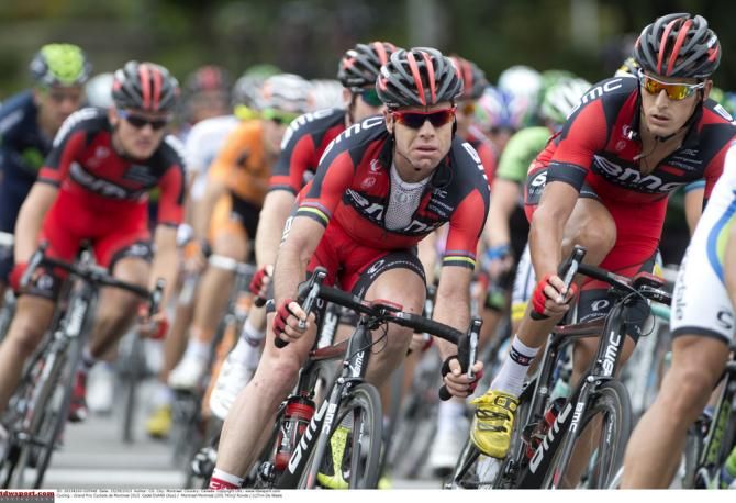 Cadel Evans (BMC) in the bunch