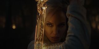 Angelina Jolie as Thena in Eternals