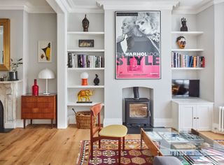Making space to hang pieces of art was a top priority when Luq Adejumo bought a run-down Victorian terrace to renovate and extend