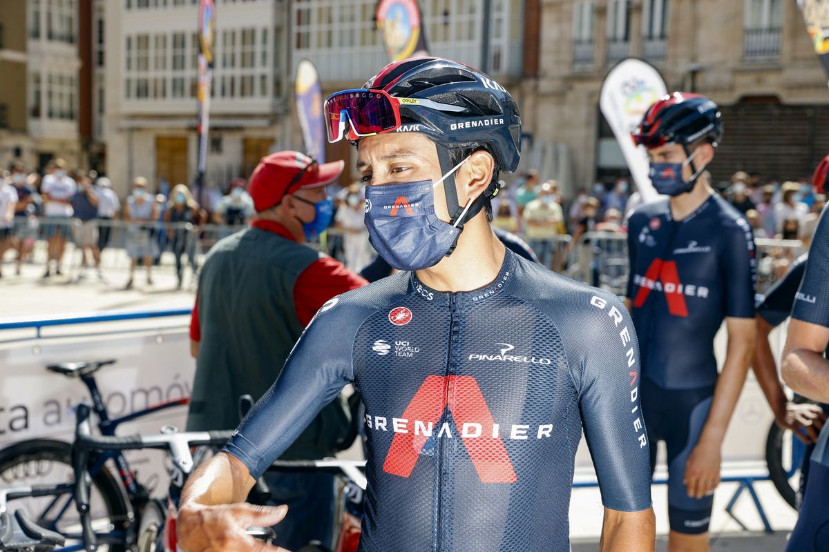Vuelta a Burgos 2021 - 43rd Edition - 1st stage - Burgos (Catedral) - Burgos (El Castillo) 161 km - 03/08/2021 - Egan Bernal (COL - Ineos Grenadiers) - photo Luis Angel Gomez/BettiniPhoto&Acirc;&copy;2021