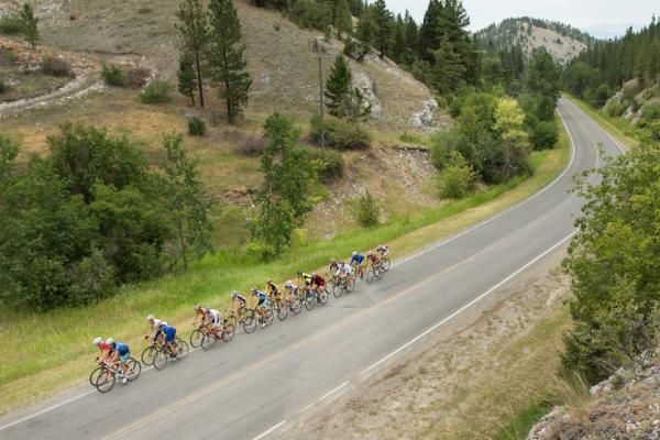 Even the rides up to the skills course were scenic.