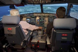 Airplane cockpit, safety