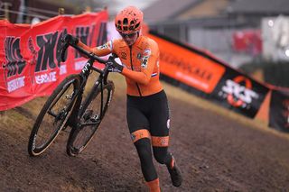 Marianne Vos (Netherlands) at UCI Cyclo-cross World Championships in Bogense