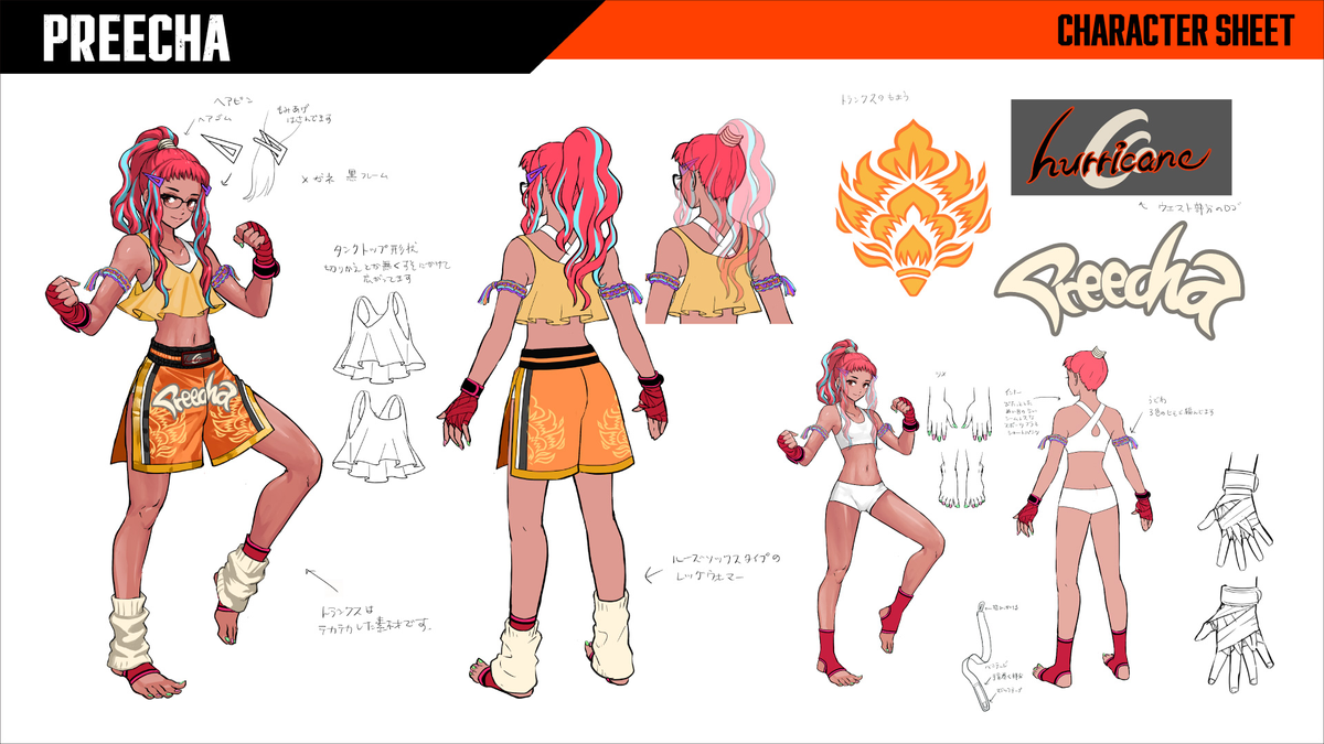Fatal Fury City of the Wolves art; video game concept art for characters in a martial arts game