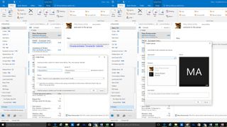 You can make new Office 365 Groups in Outlook as well as reading conversations there