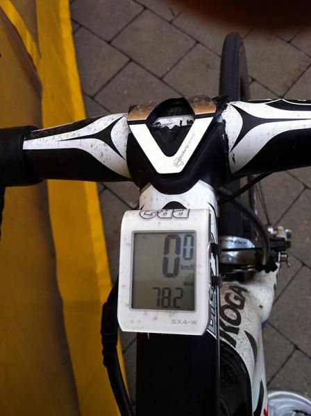 That's some serious speed! Stage three winner Marcel Kittel hit 78.2 km/h in his kick to the finish line.