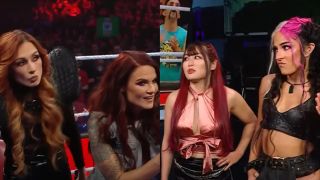 Becky Lynch and Lita and Damage CTRL in WWE