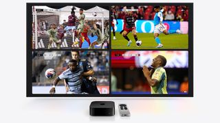 The new multi-view sports feature on Apple TV 4K.