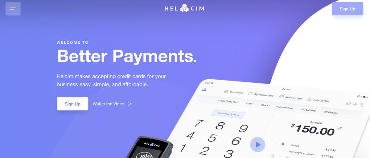 Helcim credit card processing