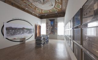New York to show examples of their between two of Palazzo Mora’s Venetian windows