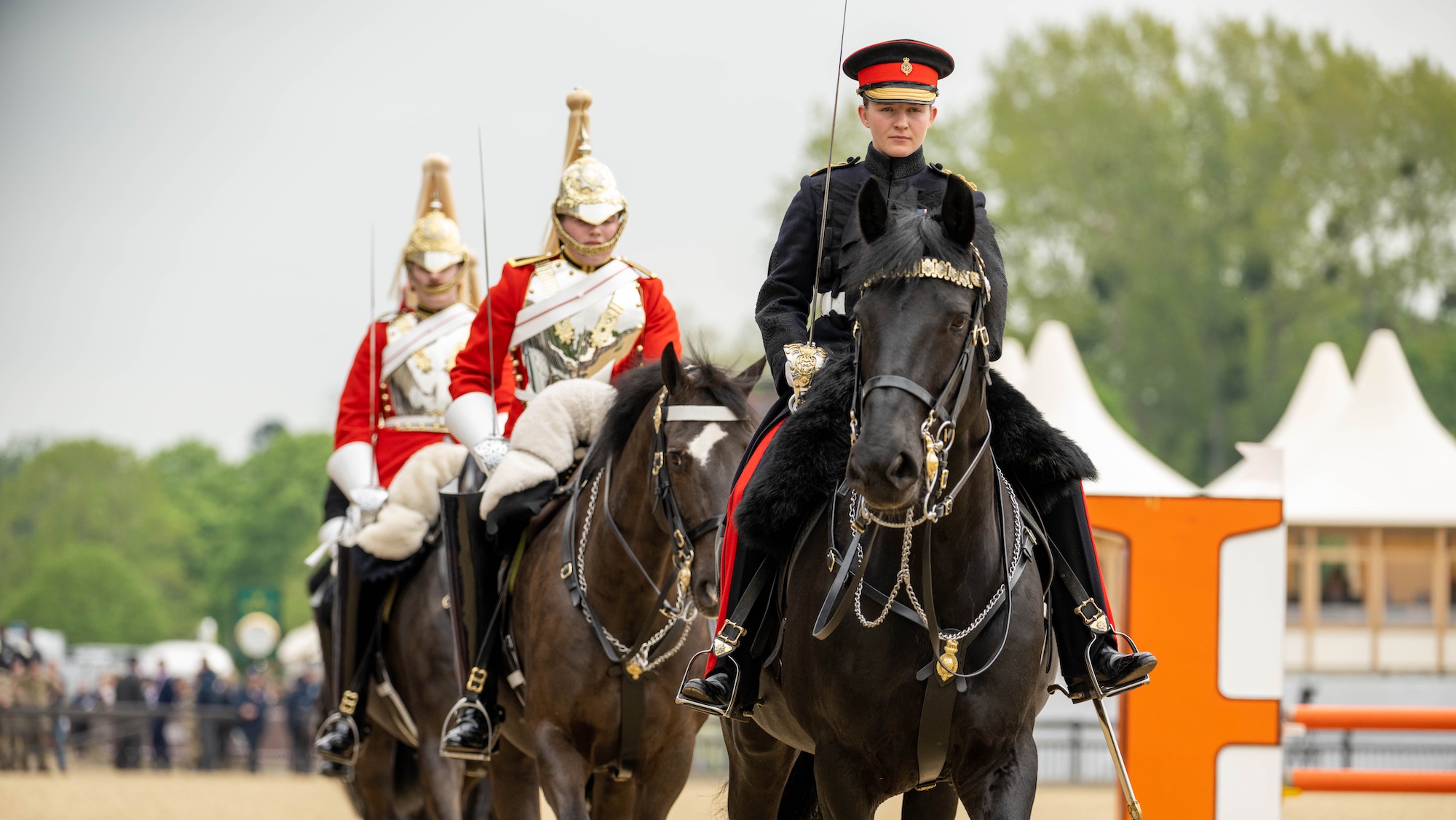 Captain Elizabeth Godwin, pictured at Royal Windsor Horse Show 2023.