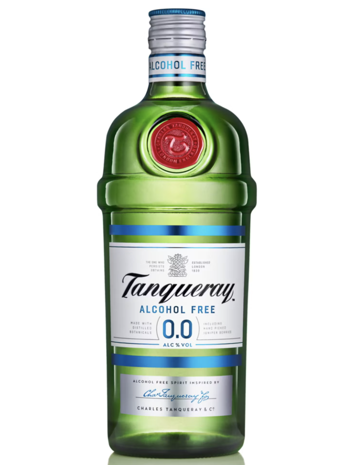 Tanqueray Alcohol Free Spirit | 0.0% Vol | 70cl | Made With Distilled Botanicals | Citrus Style &amp;amp; Juniper Led Profile | for Non Alcoholic Drinks | Enjoy in a Gin Glass With Ice &amp;amp; Tonic