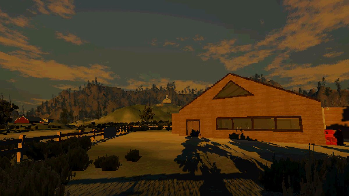 Explore the abandoned compound of an apocalyptic cult in Sagebrush, out ...