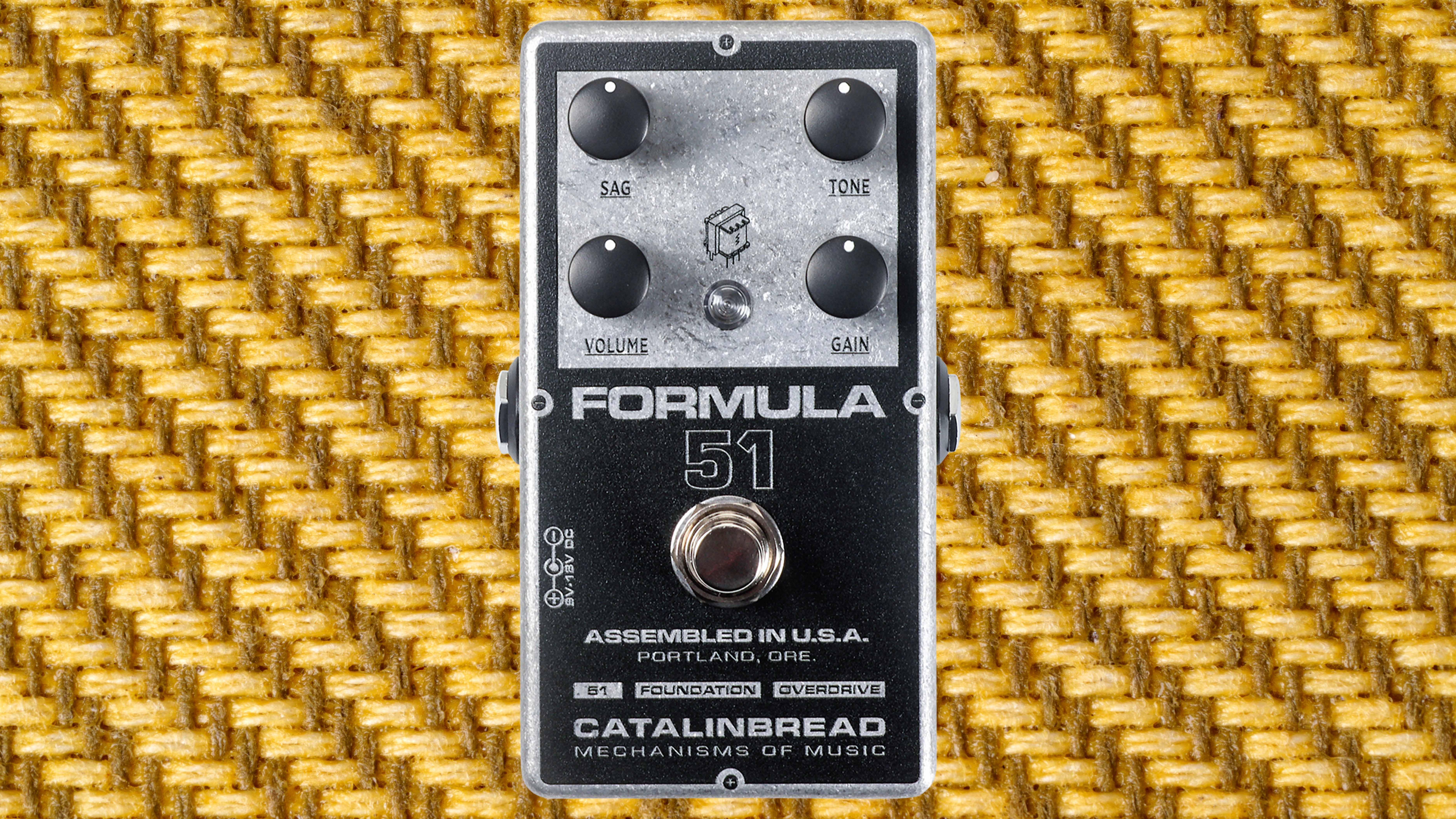 The need for Tweed: Catalinbread's new Formula 51 overdrive pedal 