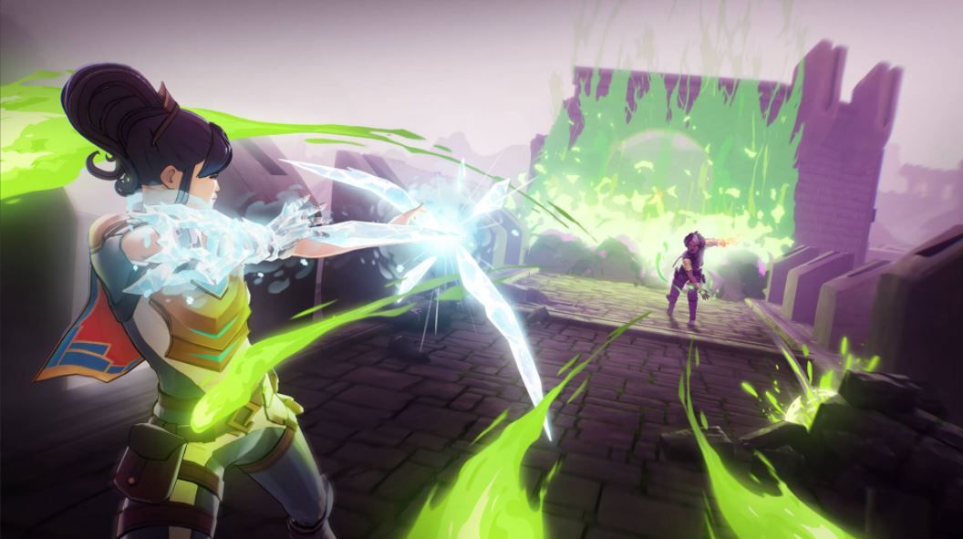 Spellbreak Green Purple