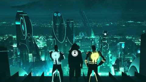 A still from Tron: Uprising.