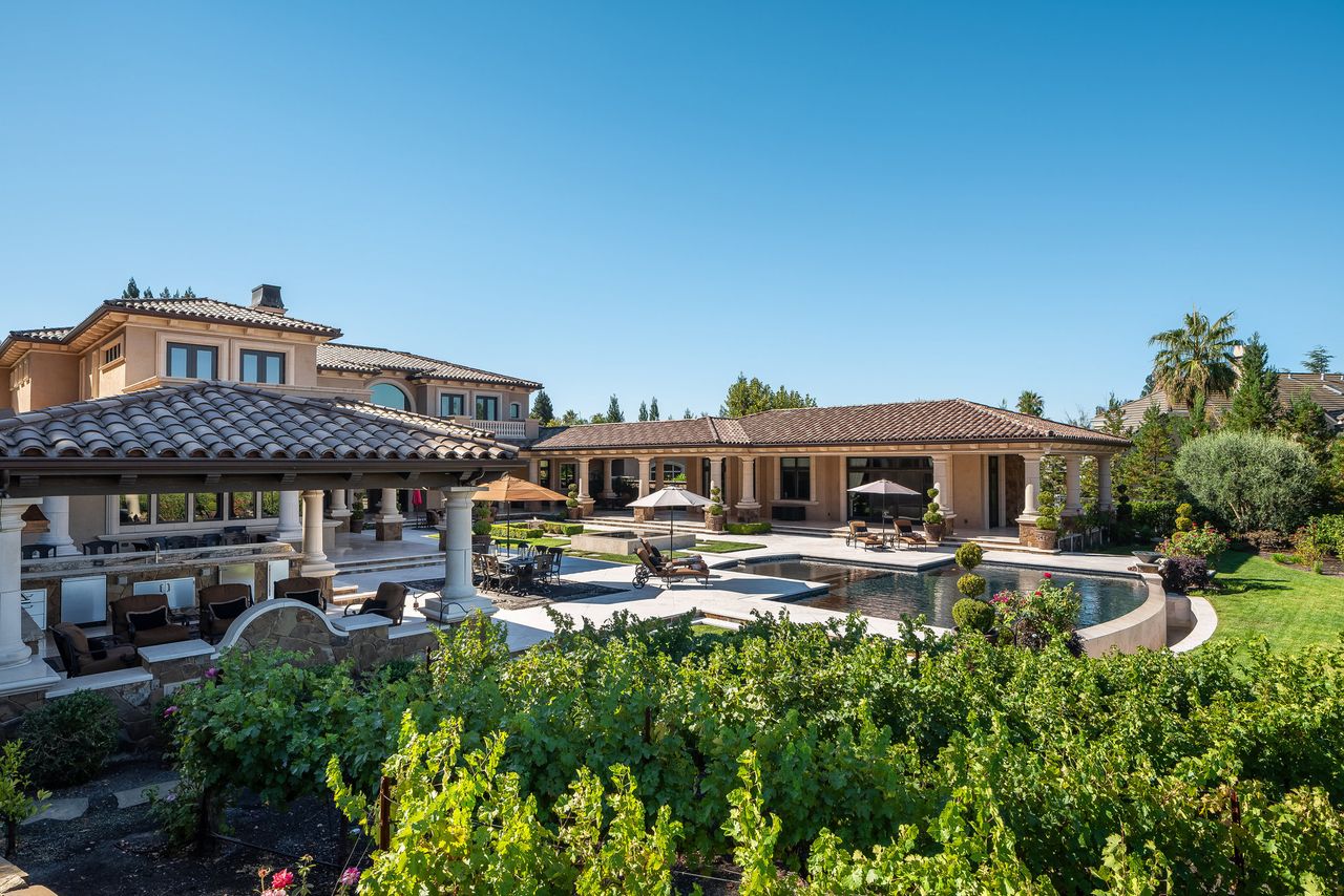 A massive home for sale in Danville, California.