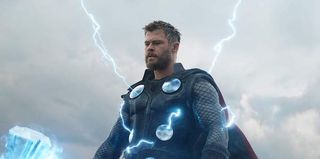 Chris Hemsworth as Thor in Avengers: Endgame