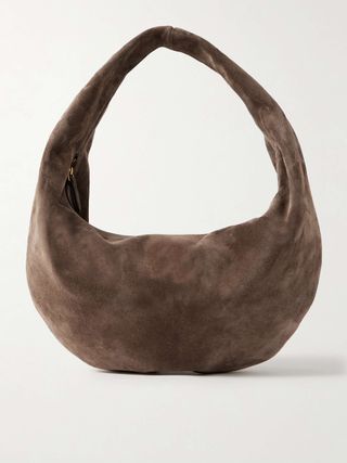 Olivia Medium Suede Tote