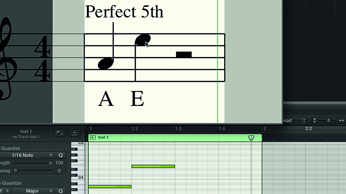 Music theory basics: understanding intervals, and how they define the distance in pitch between two notes