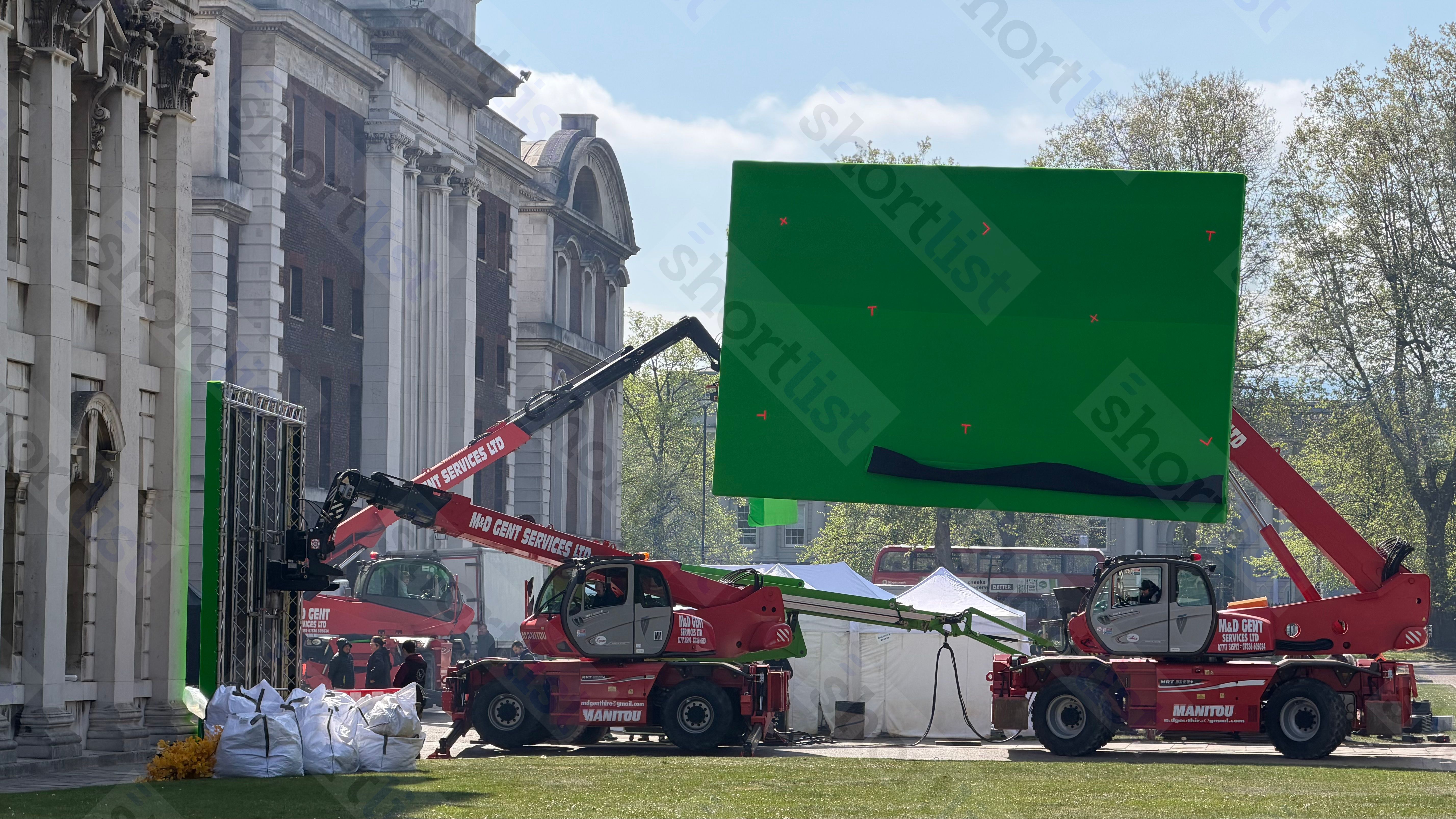 On the set of the Elden Ring movie