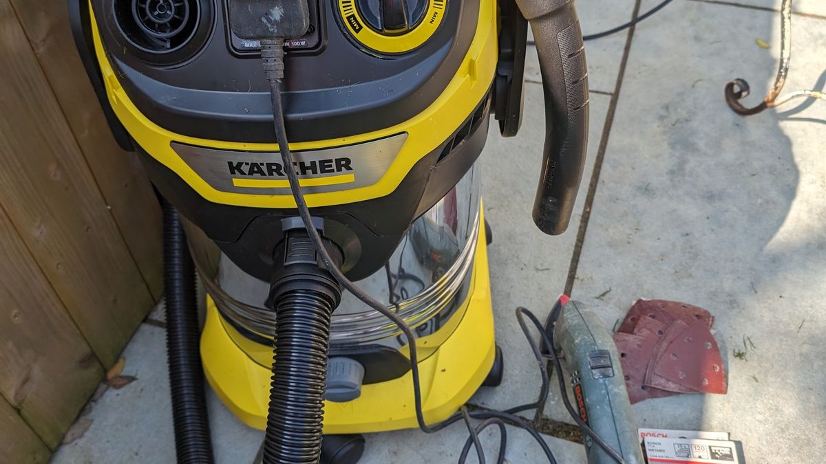 Testing K&auml;rcher Wet and Dry Vacuum Cleaner WD 6 P Premium